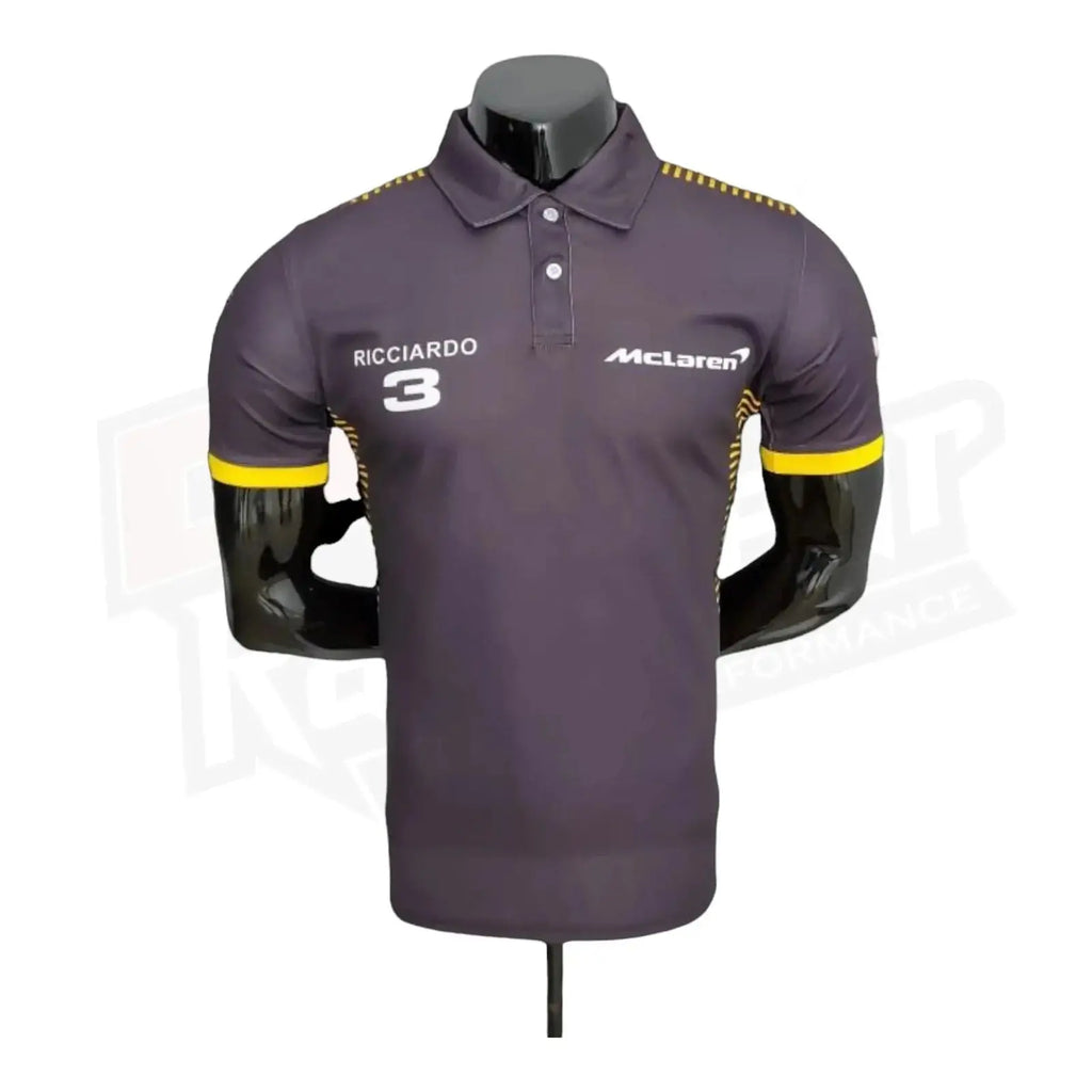 2022 McLaren Daniel Ricciardo Formula One Polo Shirt - Speedxcrafts