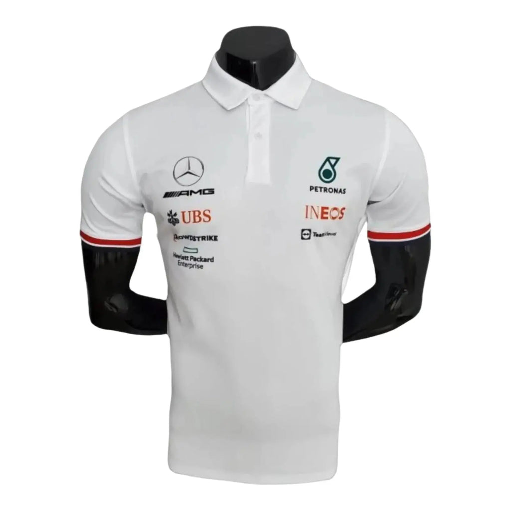 2022 Mercedes Formula One Polo Shirt - Official Team Merchandise