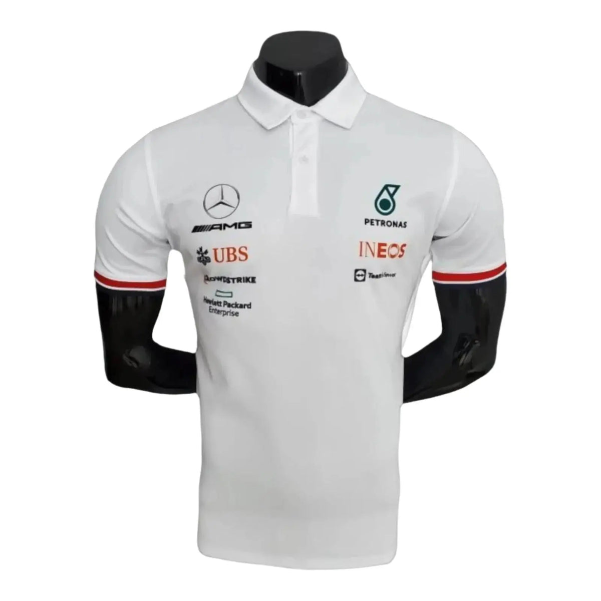 2022 Mercedes Formula One Polo Shirt - Official Team Merchandise