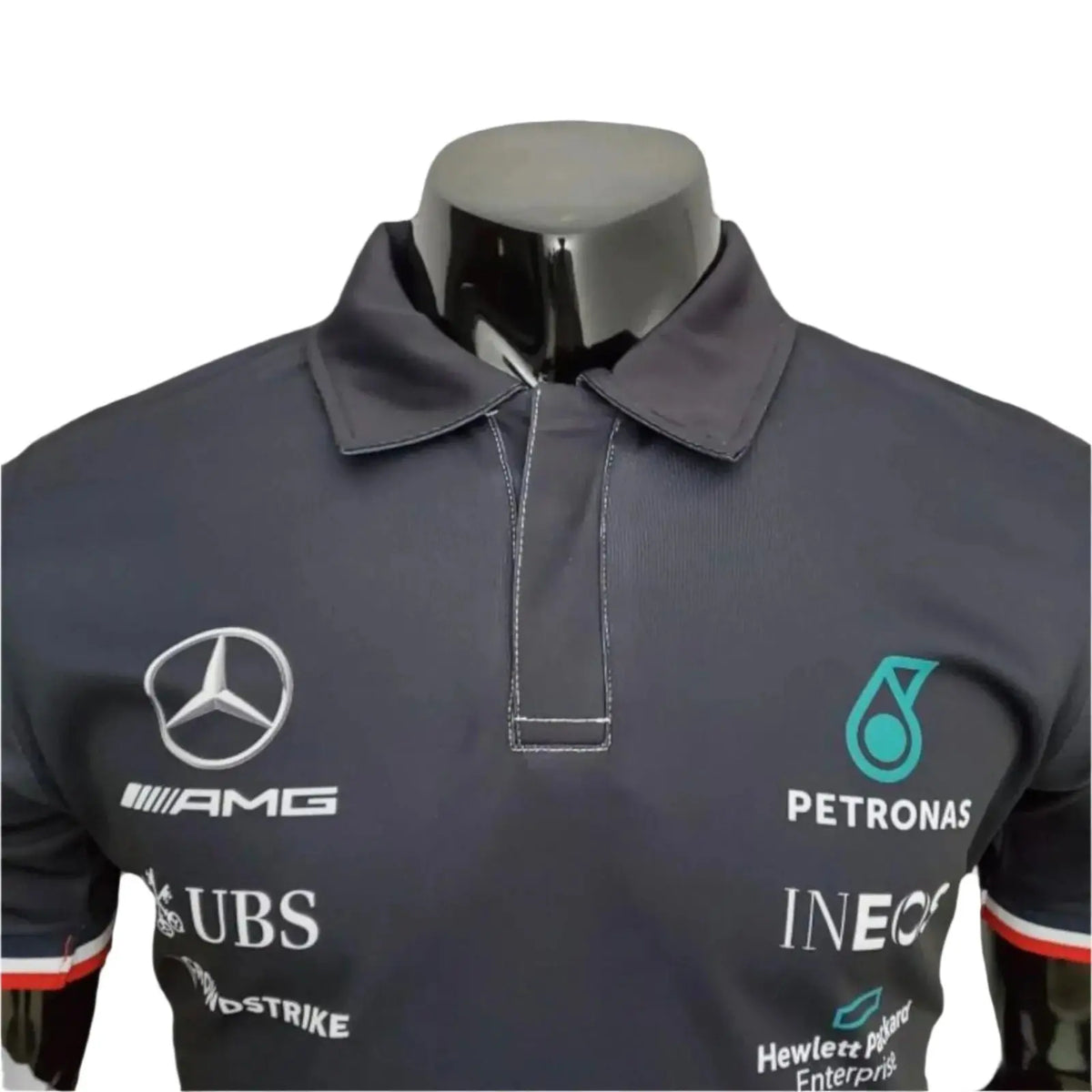 2022 Mercedes Lewis Hamilton F1 Polo Shirt