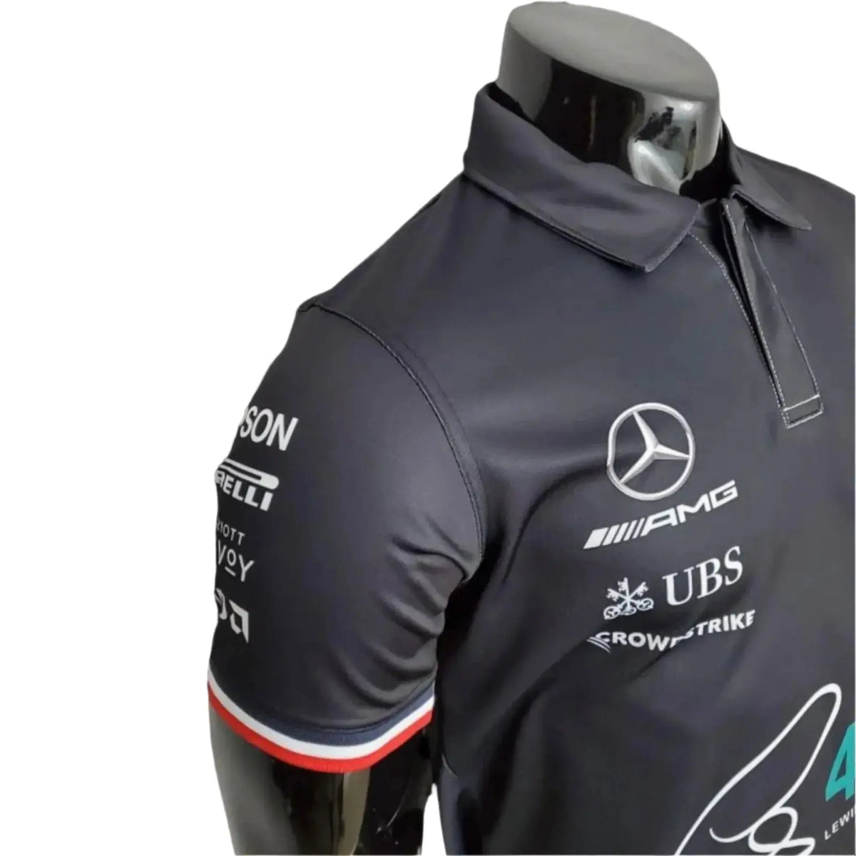 2022 Mercedes Lewis Hamilton F1 Polo Shirt