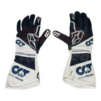 2022 Yuki Tsunoda Scuderia AlphaTauri F1 Race gloves - Speedxcrafts