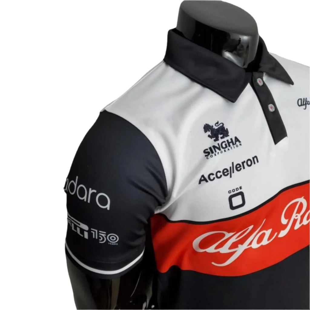 2022 Alfa Romeo Formula One Polo Shirt - Speedxcrafts