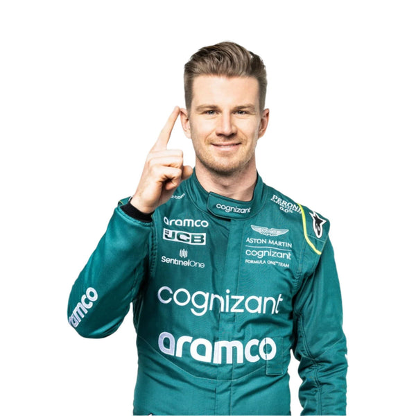 2022 Aston Martin Nico Hülkenberg F1 Race Suit | Saudi Arabian GP - Speedxcrafts