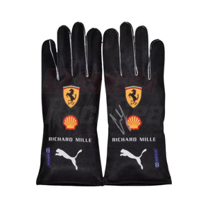 2022 CHARLES LECLERC FERRARI REPLICA F1 GLOVES - Speedxcrafts