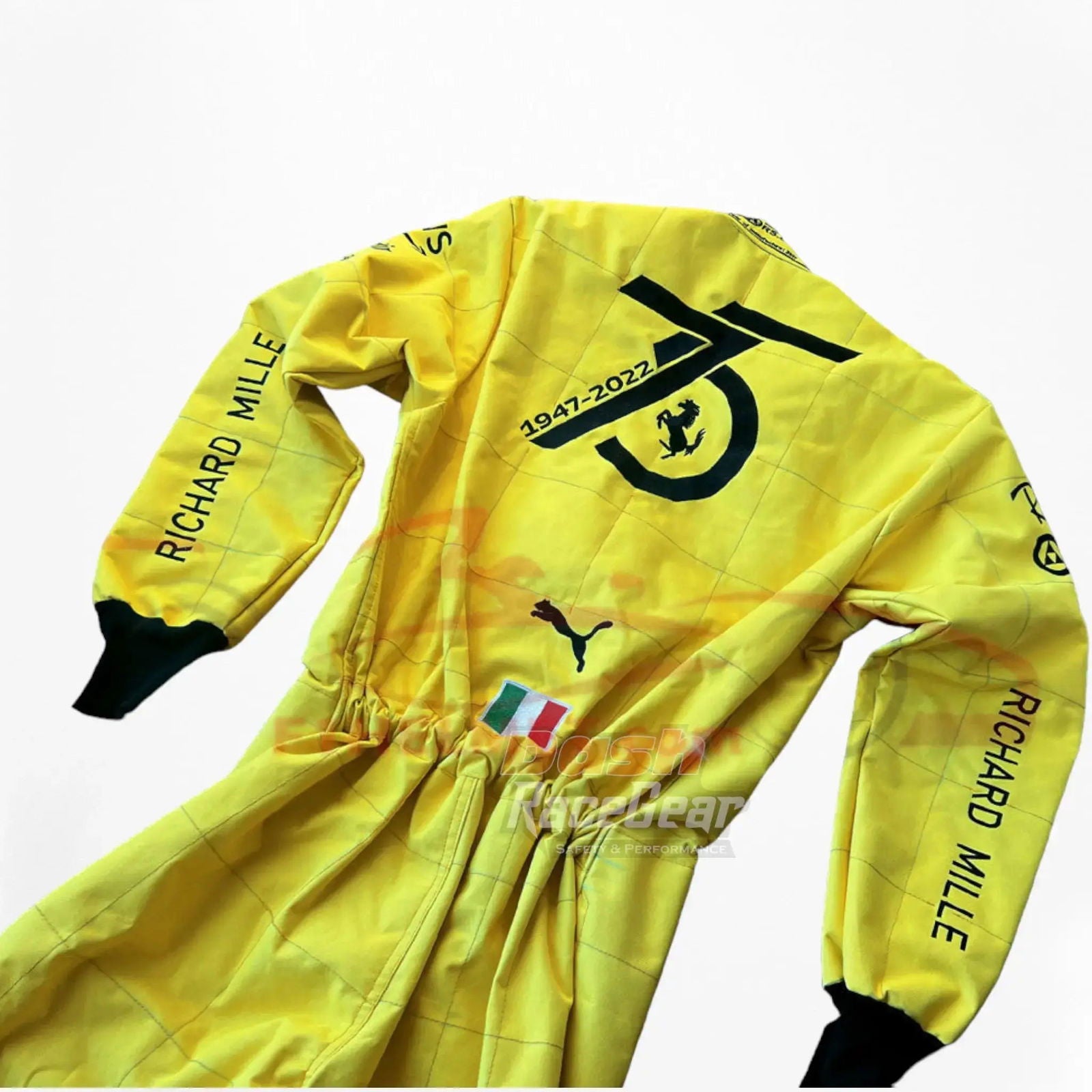 2022 Charles Leclerc Ferrari F1 Embroidered Racing Suit - MONZA GP - Speedxcrafts