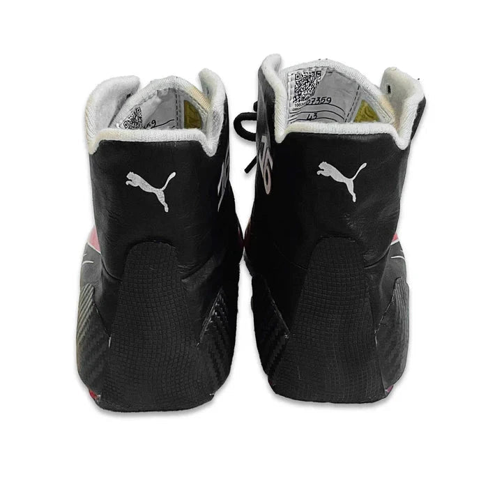 2022 Charles Leclerc Ferrari F1 Racing Boots | Official Formula 1 Footwear - Speedxcrafts