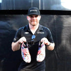 2022 Conor Daly Ed Carpenter Racing IndyCar Boots - Speedxcrafts