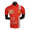 2022 Ferrari Charles Leclerc F1 Polo Shirt - Speedxcrafts