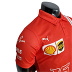 2022 Ferrari Charles Leclerc F1 Polo Shirt - Speedxcrafts