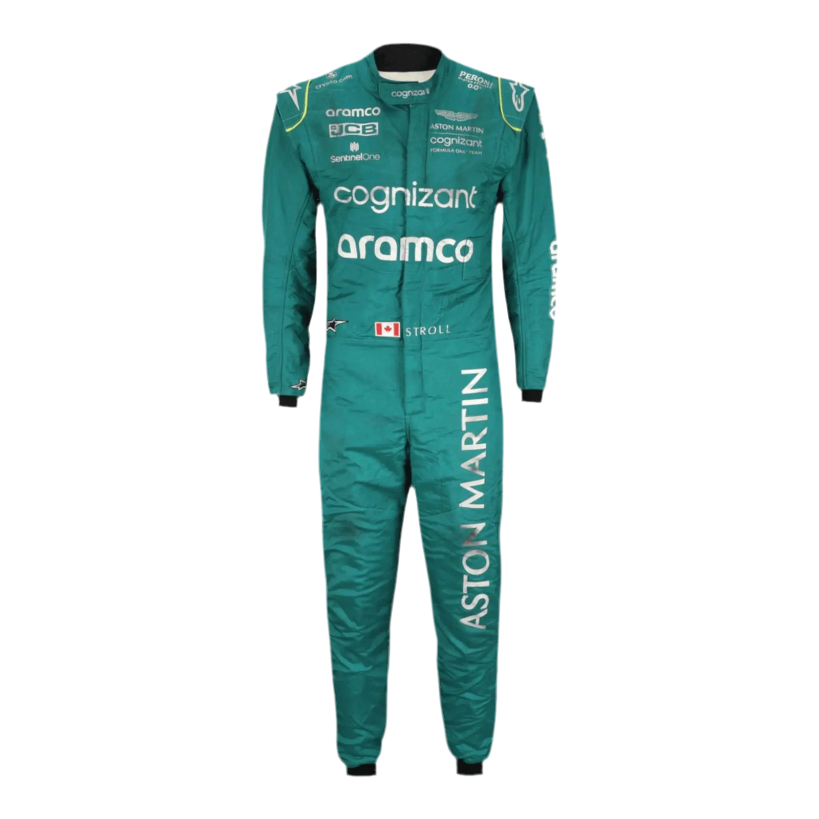 2022 Lance Stroll Aston Martin F1 Race Suit - Canadian GP