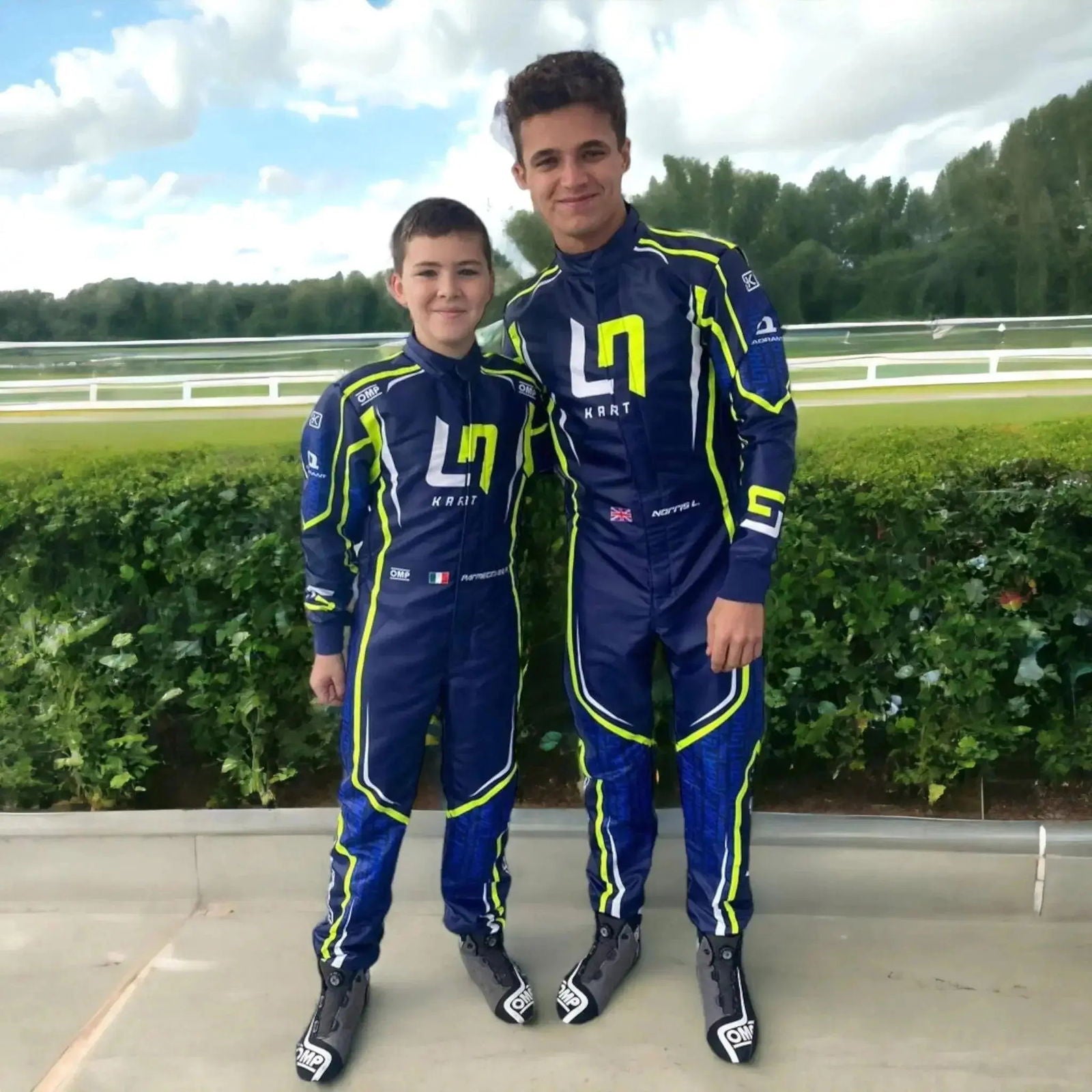 2022 Lando Norris Kart Race Suit Official - Speedxcrafts