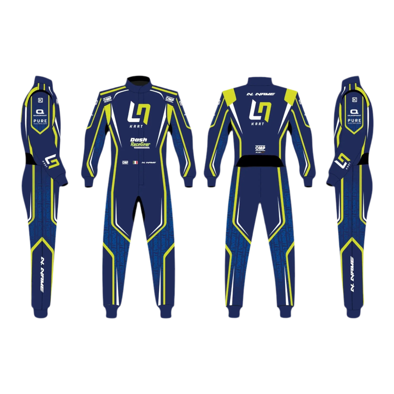 2022 Lando Norris Kart Race Suit Official - Speedxcrafts