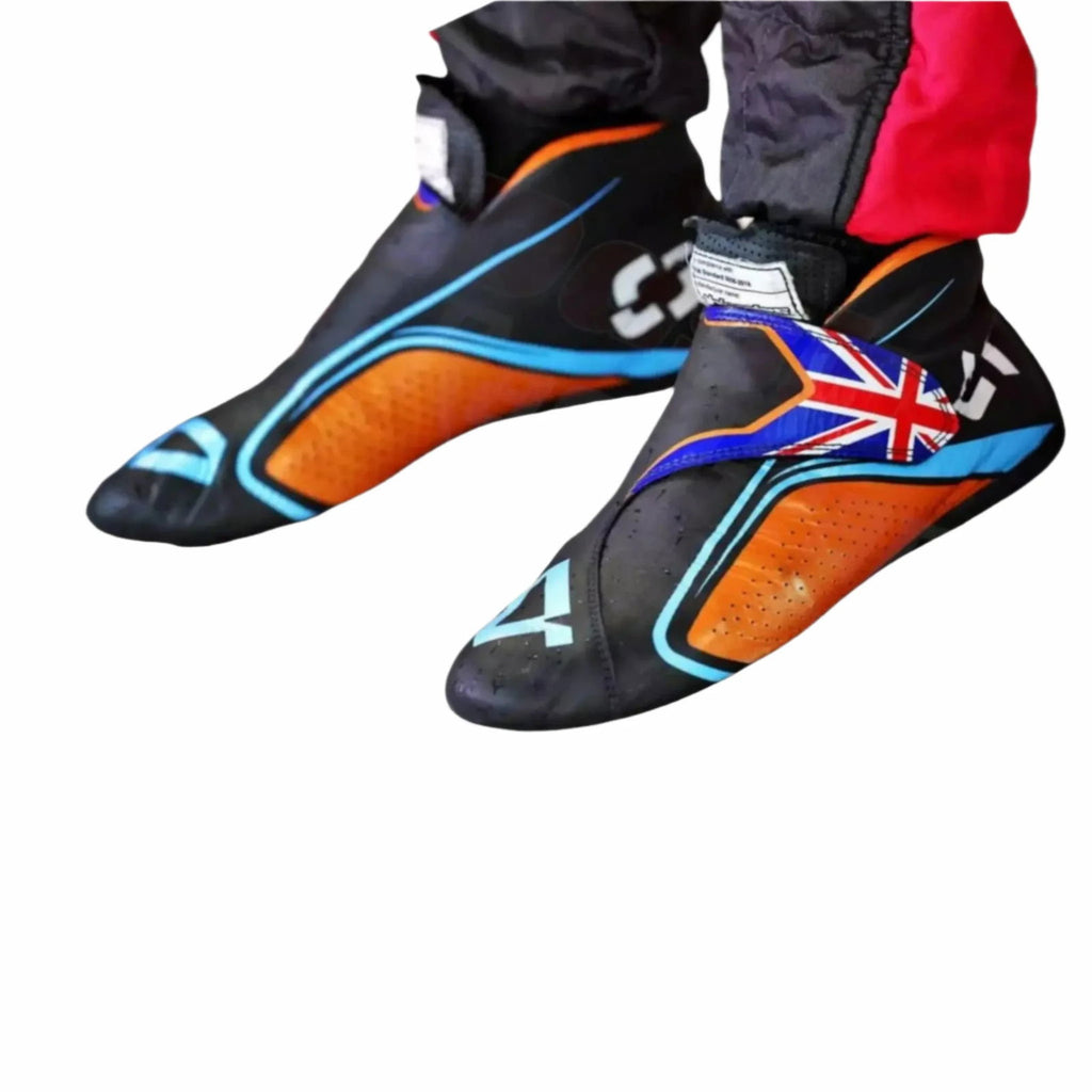 2022 Lando Norris McLaren F1 Race Boots - Speedxcrafts – Speedx Crafts