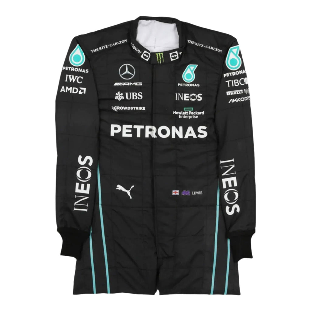 2022 Lewis Hamilton Mercedes-AMG Petronas F1 Team Replica Race Suit - Speedxcrafts