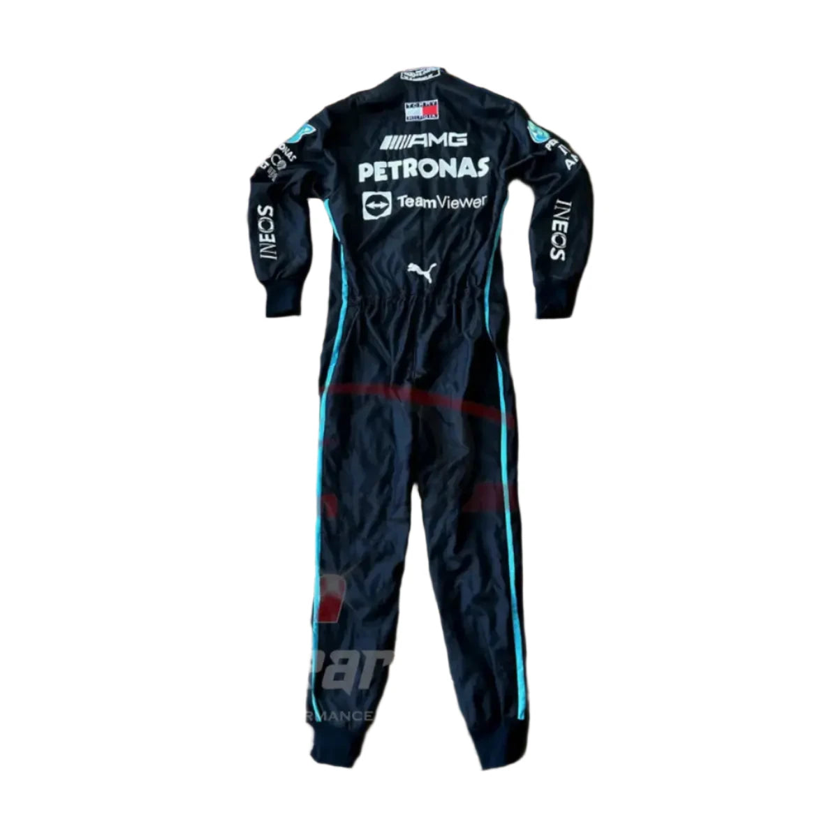 2022 Lewis Hamilton Mercedes Benz F1 Embroidered Race Suit