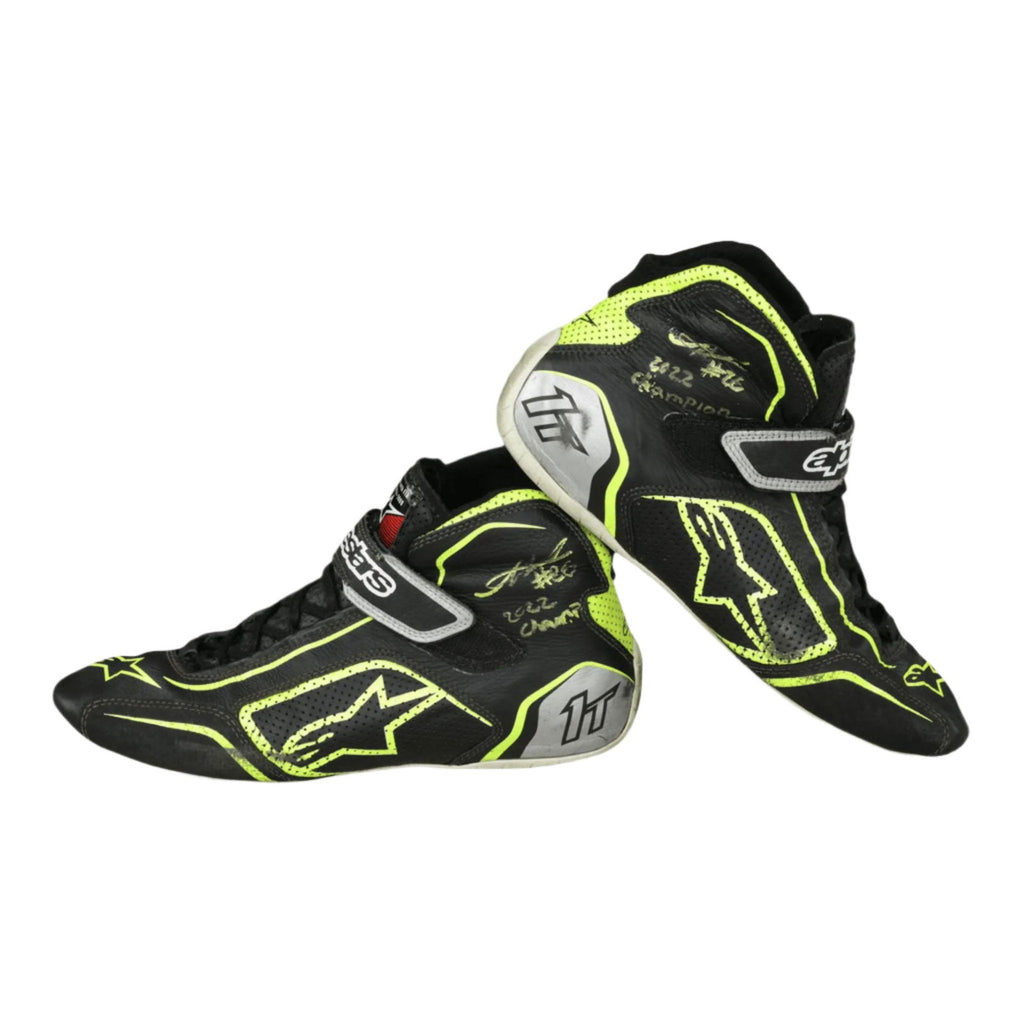 2022 Linus Lunqvist Championship HMD Indy Light Boots - Speedxcrafts