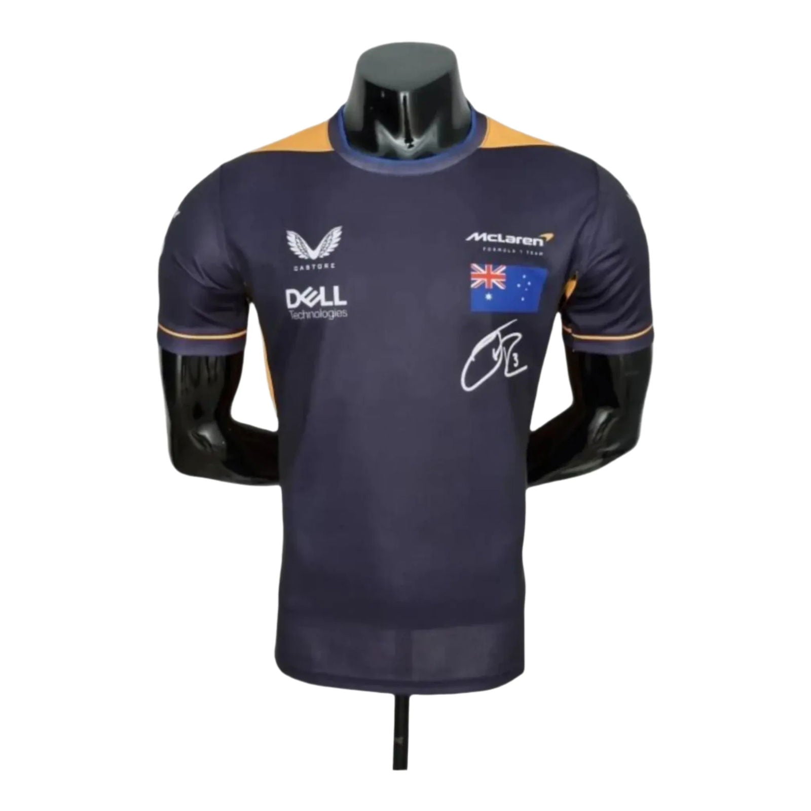 2022 McLaren Daniel Ricciardo Crew Neck F1 T-Shirt - Speedxcrafts