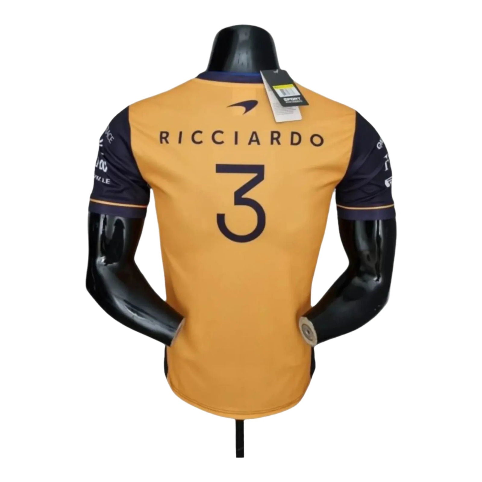 2022 McLaren Daniel Ricciardo Crew Neck F1 T-Shirt - Speedxcrafts