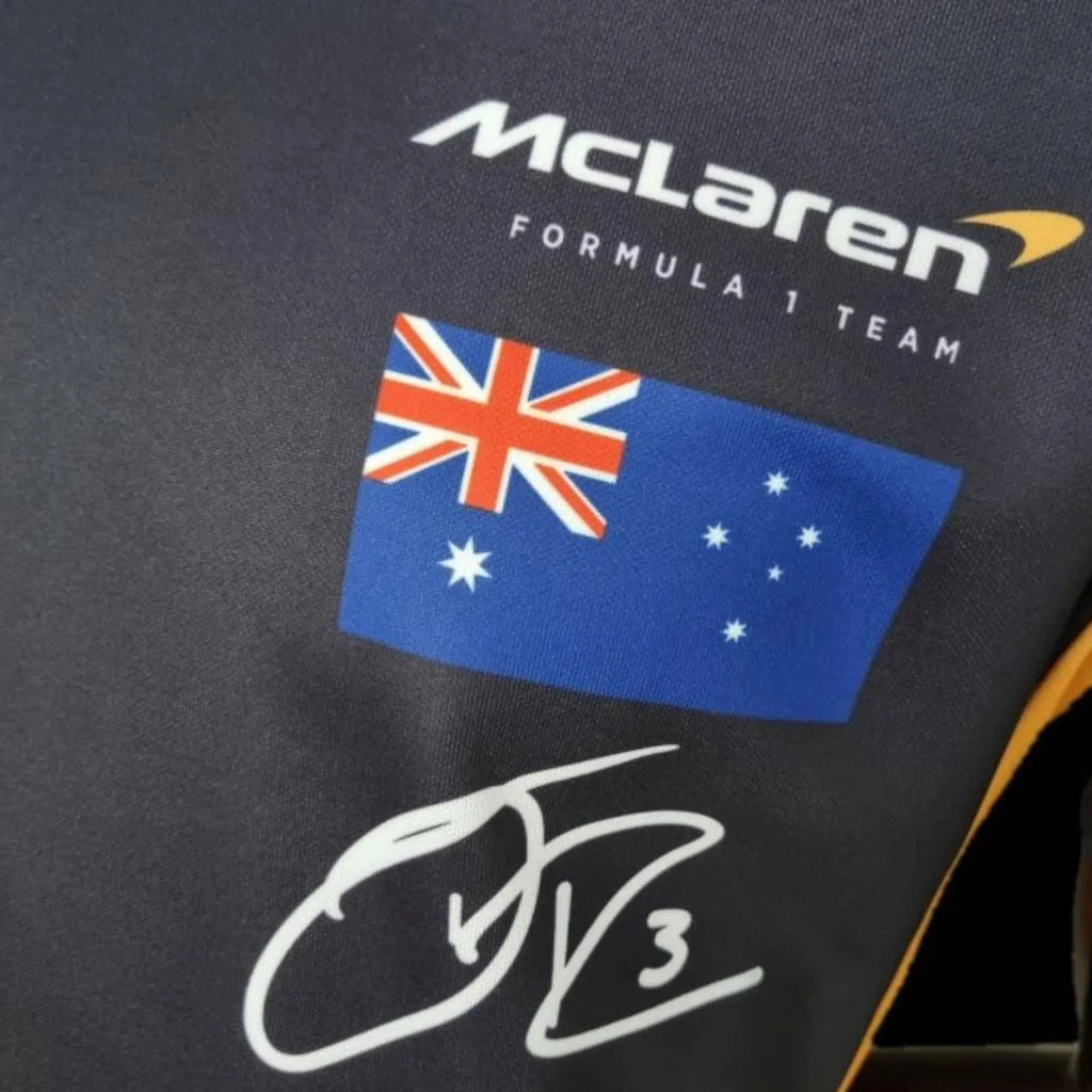 2022 McLaren Daniel Ricciardo Crew Neck F1 T-Shirt - Speedxcrafts