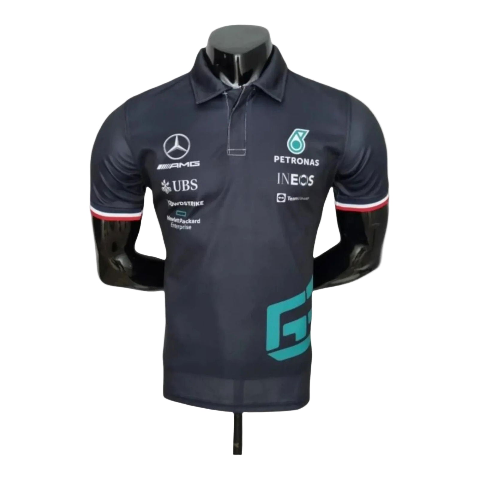2022 Mercedes-Benz George Russell Polo Shirt - Official F1 Apparel