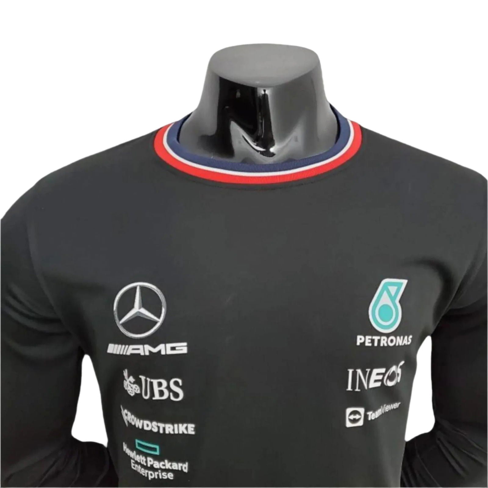 2022 Mercedes F1 Long Sleeve T-Shirt