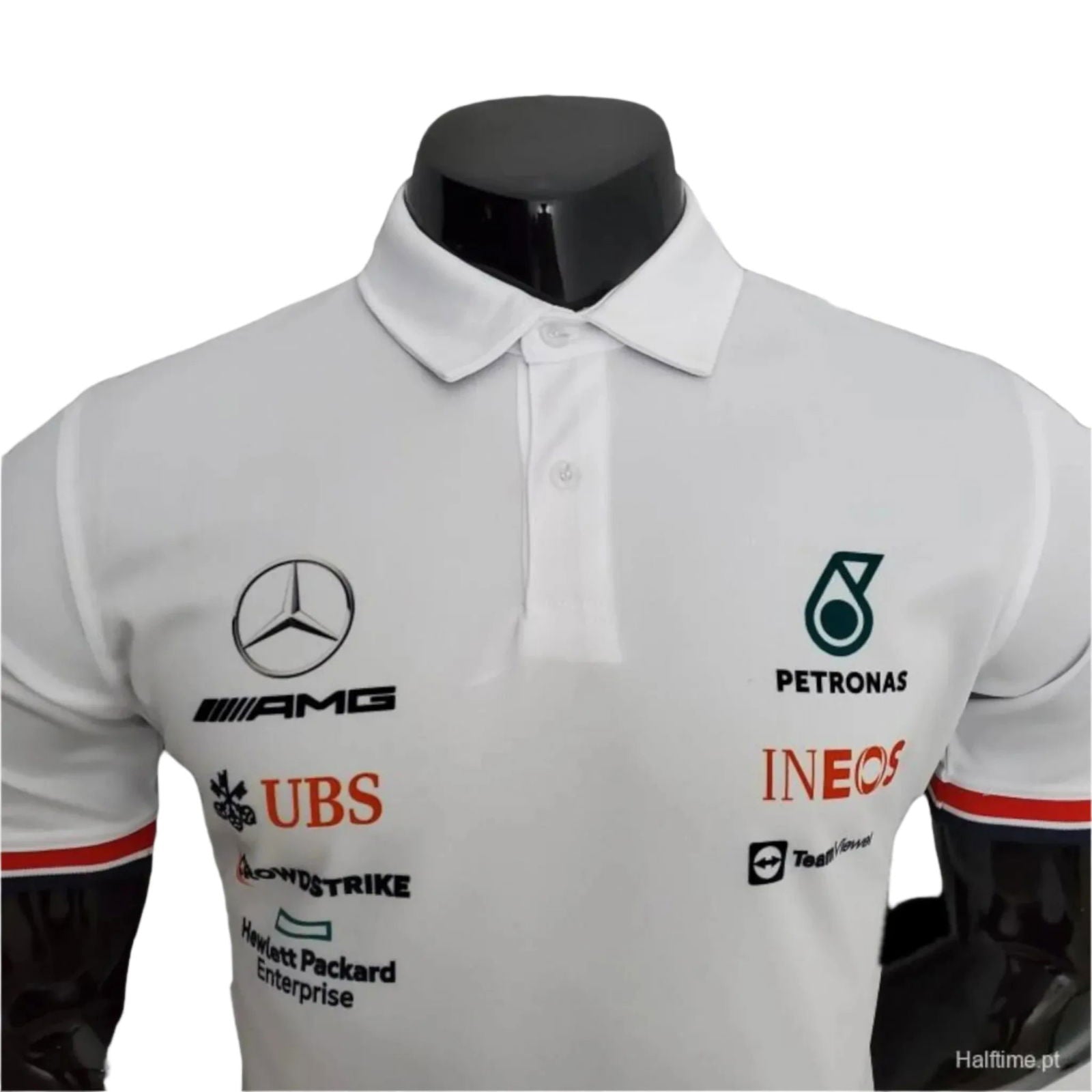 2022 Mercedes Formula One Polo Shirt - Official Team Merchandise