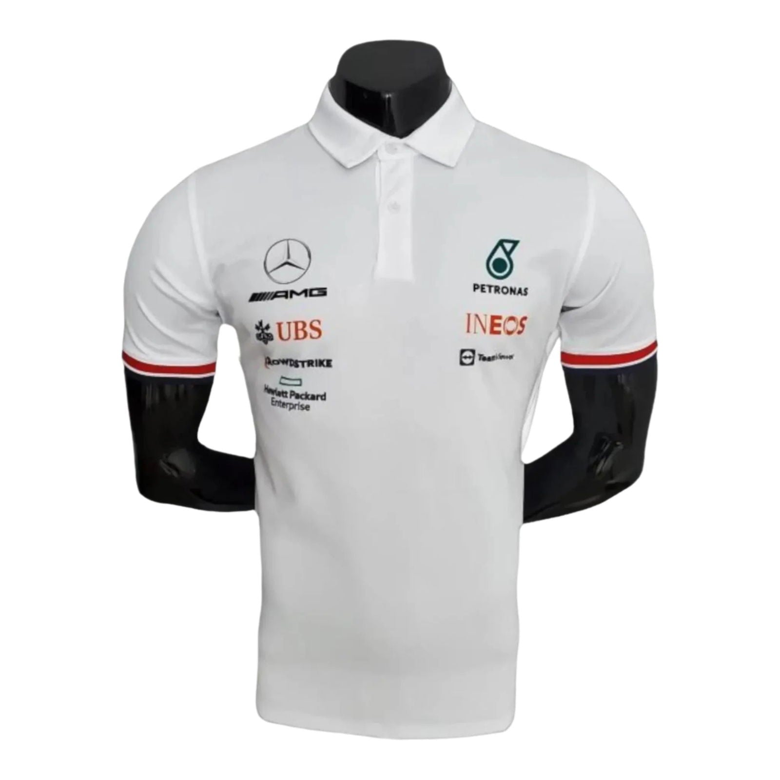 2022 Mercedes Formula One Polo Shirt - Official Team Merchandise