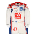 2022 Mick Schumacher Haas F1 Team Replica Race Suit - Speedxcrafts