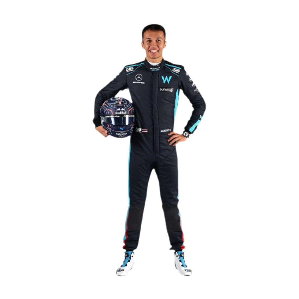 2022 New Alexander Albon F1 Race Suit Williams Racing - Speedxcrafts