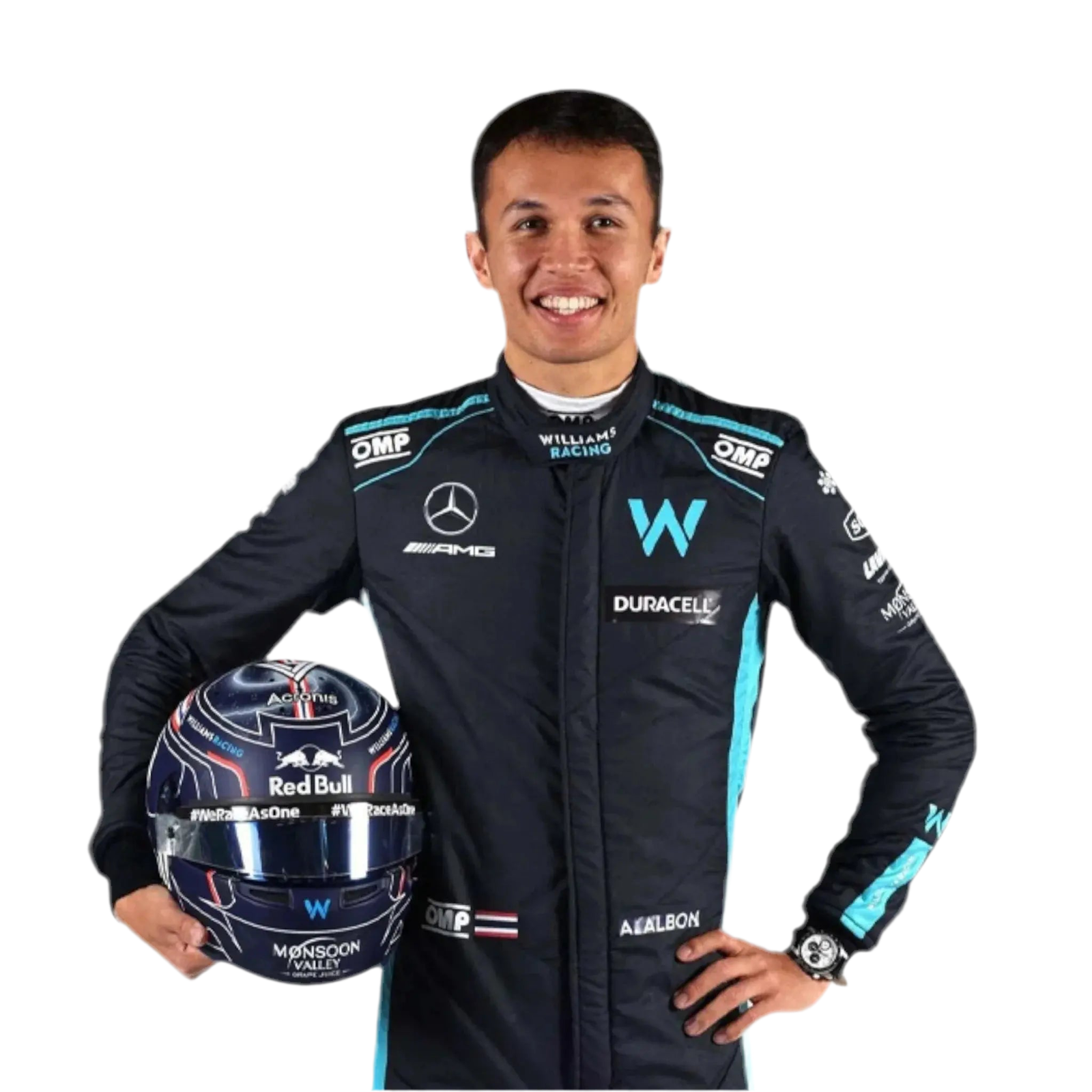 2022 New Alexander Albon F1 Race Suit Williams Racing - Speedxcrafts