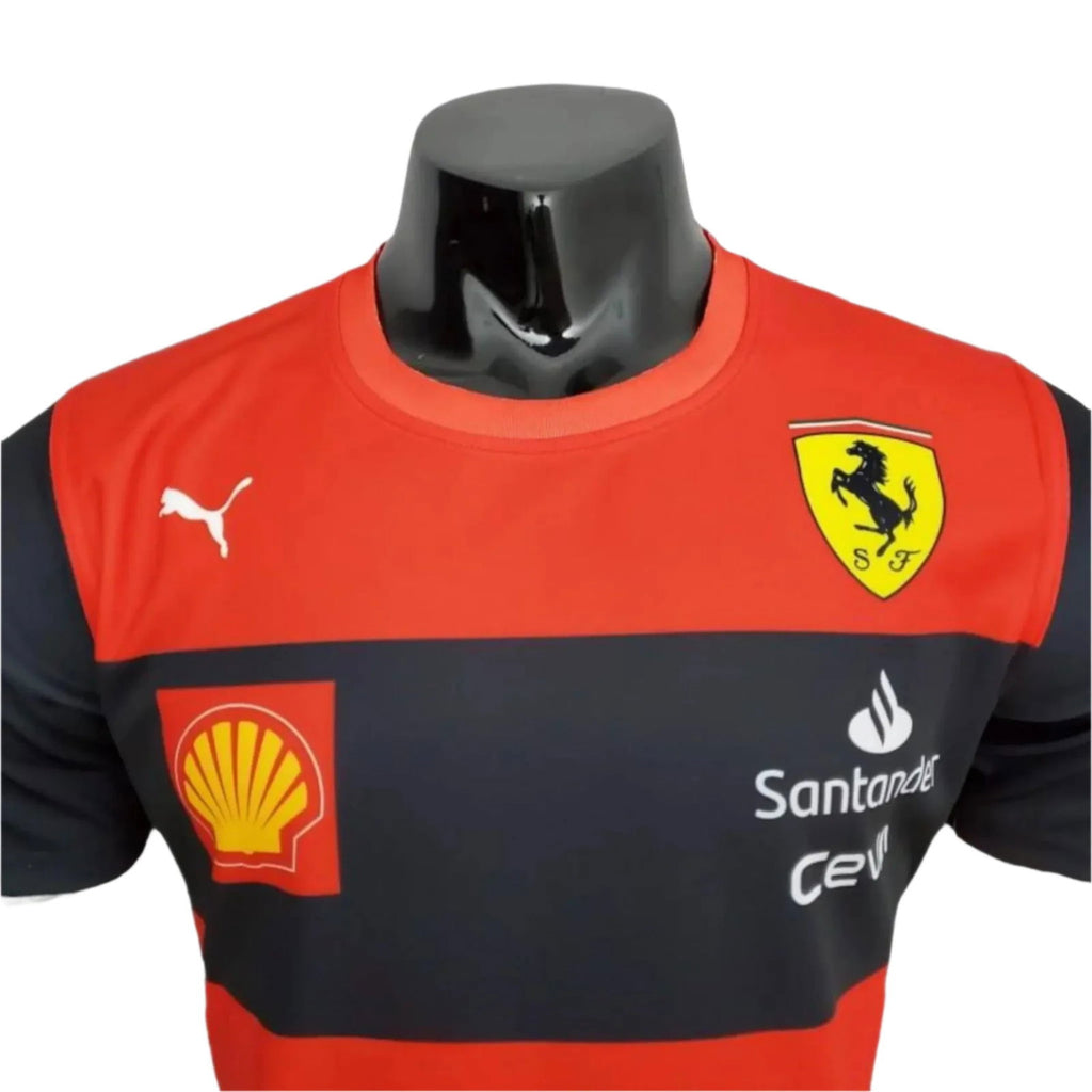 2022 New Ferrari Charles Leclecr F1 Racing T-Shirt - Speedxcrafts
