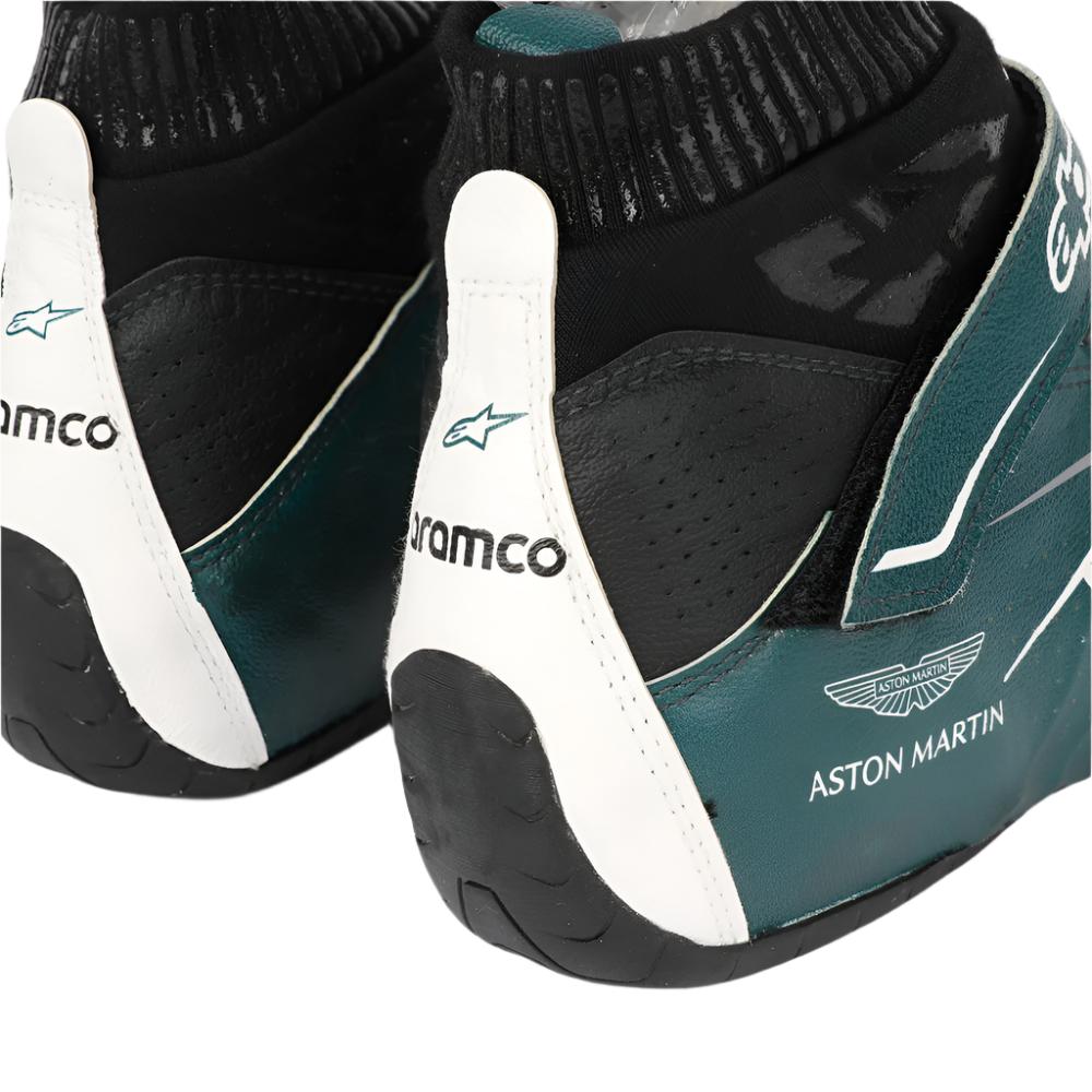 2022 Nico Hülkenberg Aston Martin F1 Race Boots  - Speedxcrafts