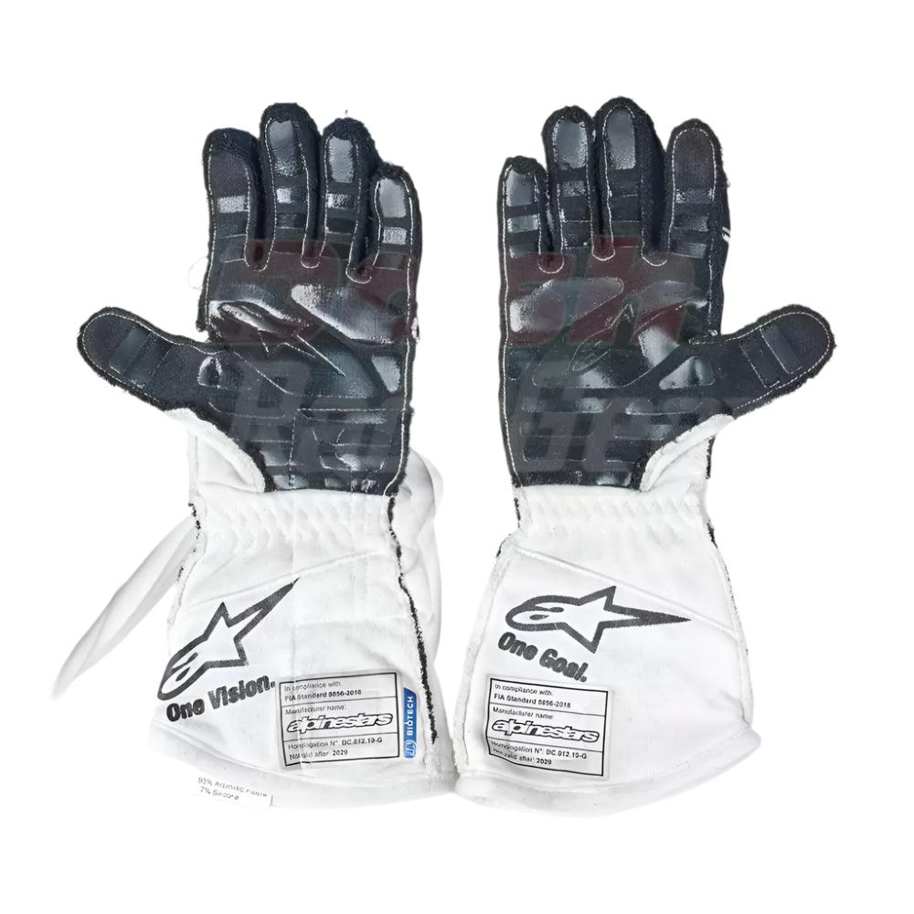 2022 Nyck de Vries Scuderia AlphaTauri  Formula One Race Gloves - Speedxcrafts