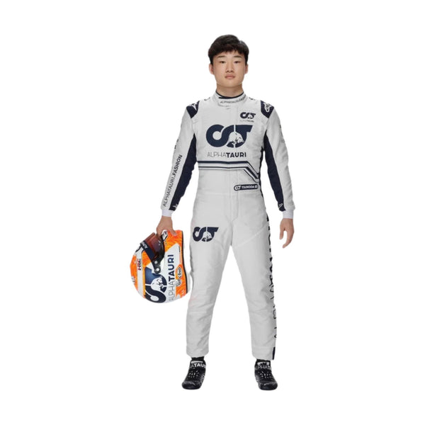 2022 Yuki Tsunoda Scuderia AlphaTauri F1 Race Suit - Speedxcrafts