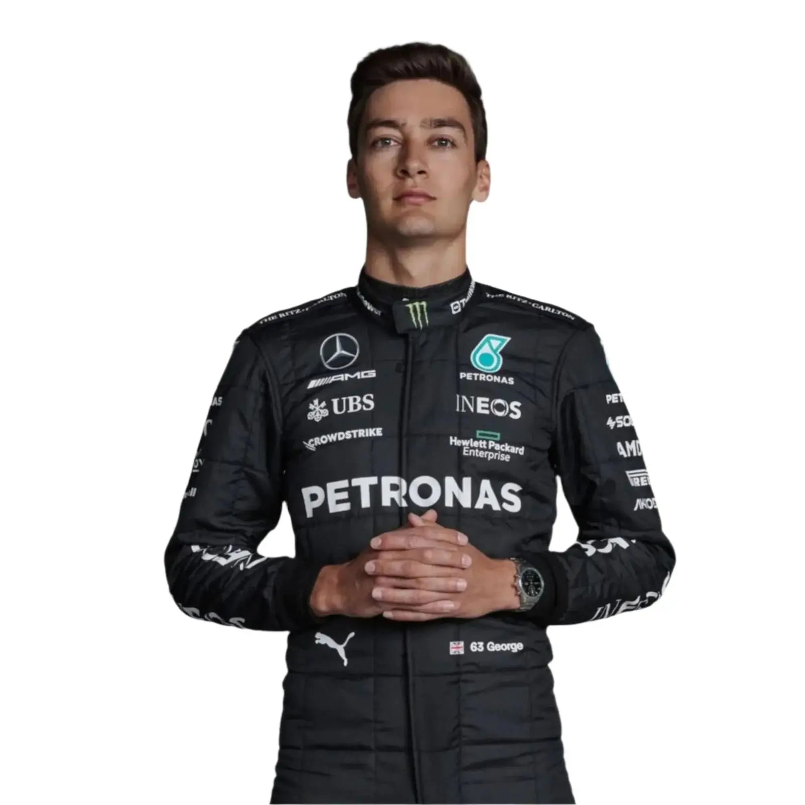 2023 George Russell Replica Race Suit - Mercedes-AMG Petronas F1 - Speedxcrafts