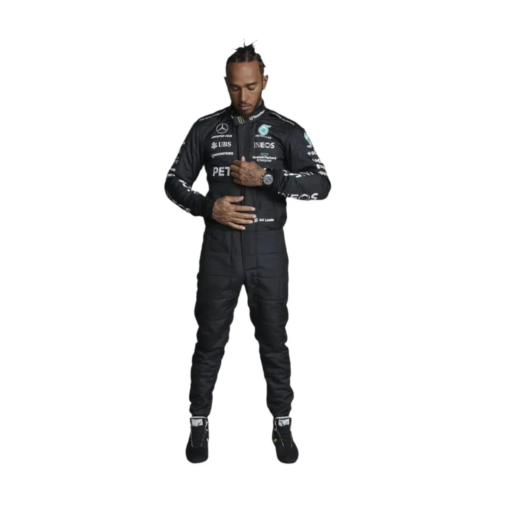 2023 Lewis Hamilton Replica Race Suit - Mercedes-AMG Petronas F1 - Speedxcrafts