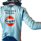 2023 Logan Sargeant Gulf F1 Race Suit Singapore GP - Speedxcrafts