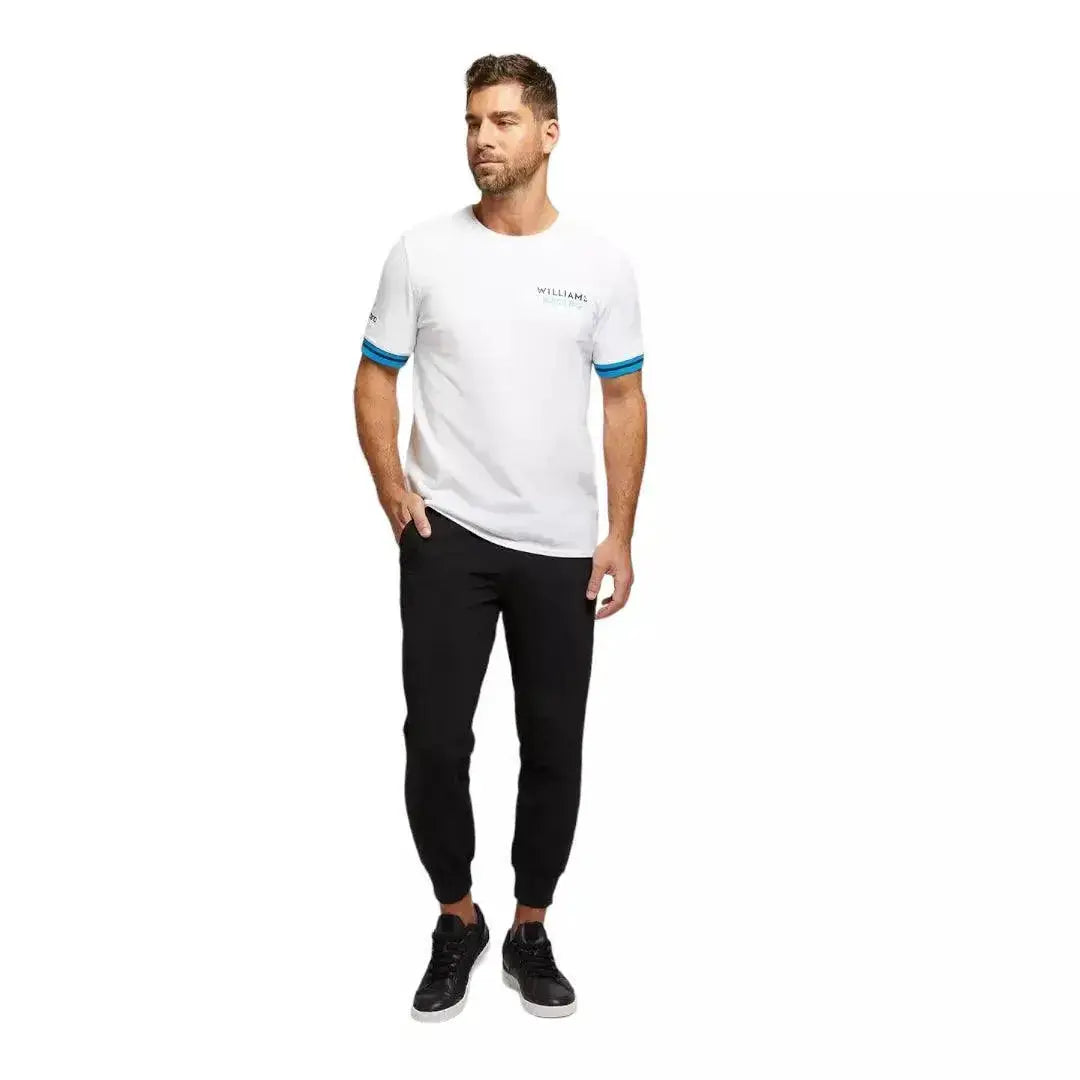 2023 Men's Off Track Presentation Tee White Williams Racing - Speedxcrafts