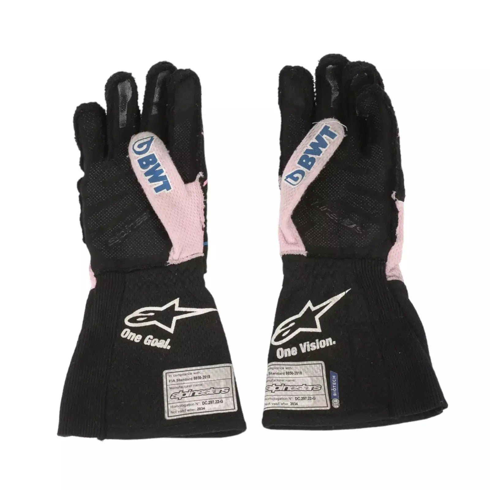 2023 PIERRE GASLY RACE  GLOVES- MIAMI GP - Speedxcrafts