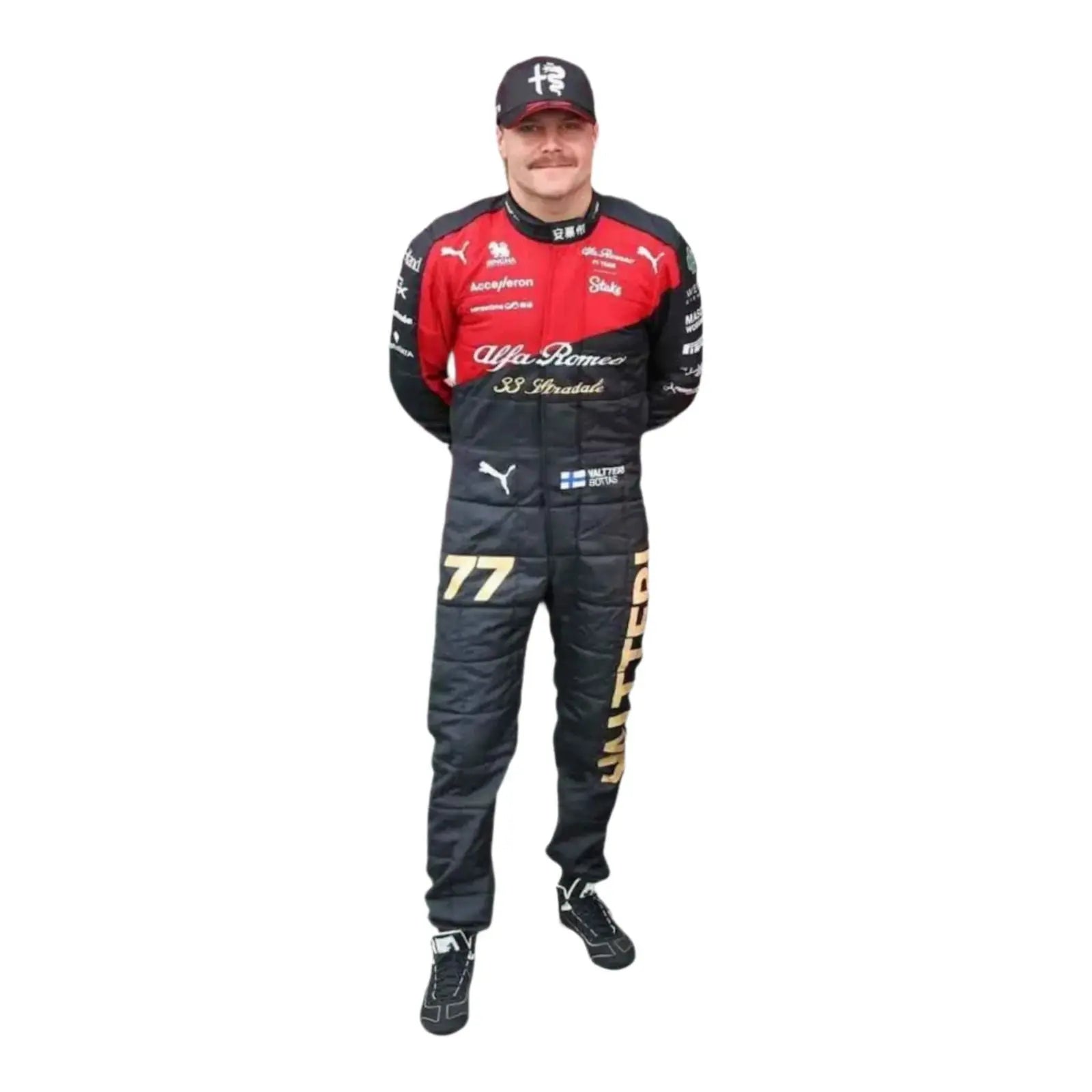 2023 VALTTERI BOTTAS ALFA ROMEO RACE SUIT - ITALIAN GP - Speedxcrafts