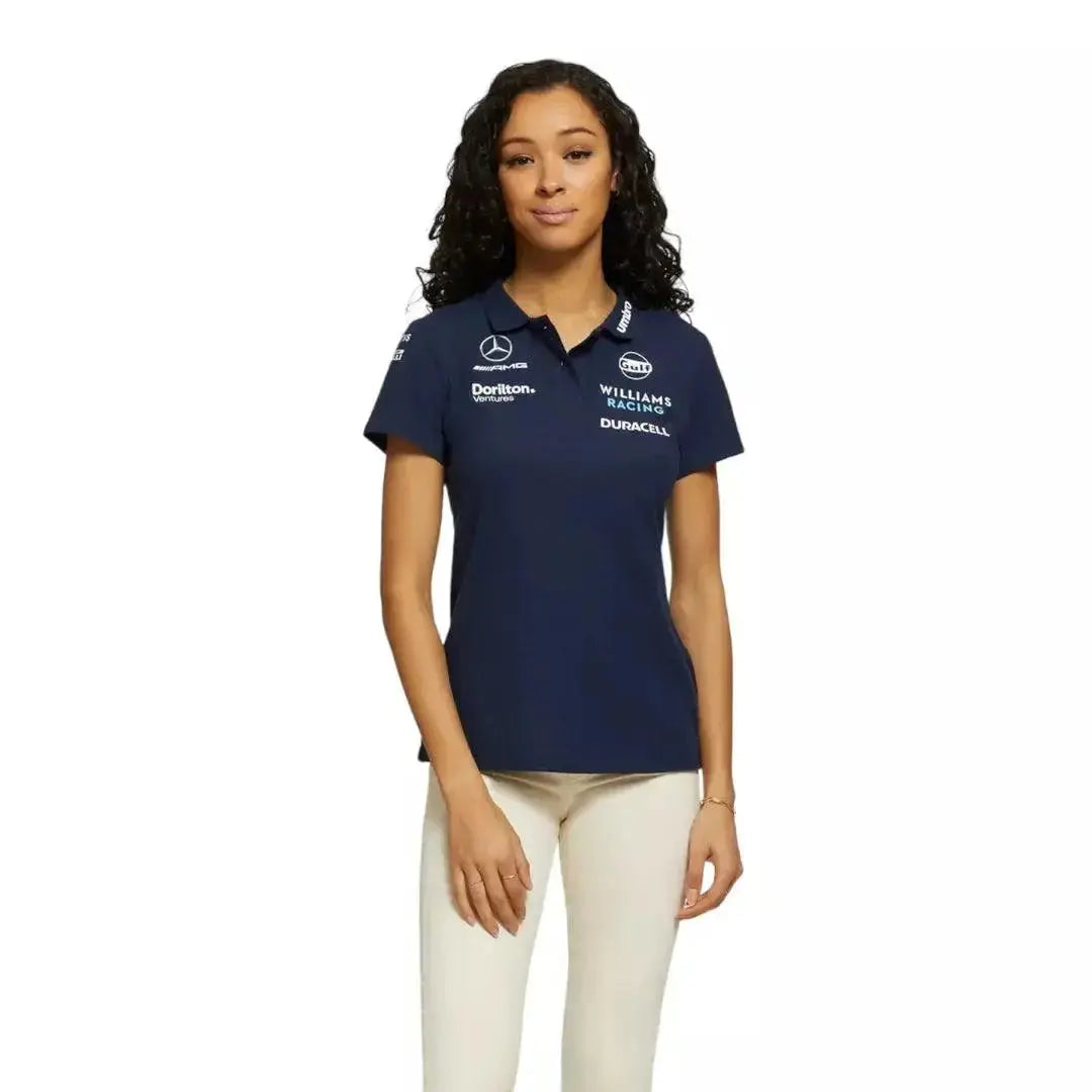2023 Women's CVC Media Polo Navy - Speedxcrafts