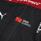 2023 Zhou Guanyu Alfa Romeo F1 Team Stake Replica Race Suit - Speedxcrafts