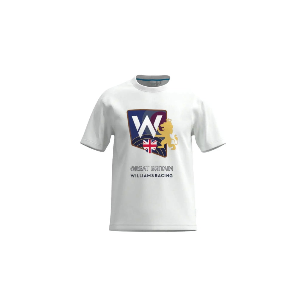 2023 Adult Great Britain Race T-Shirt White - Speedxcrafts