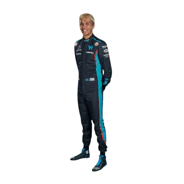 2023 Alex Albon Williams Racing F1 Race Suit - Speedxcrafts