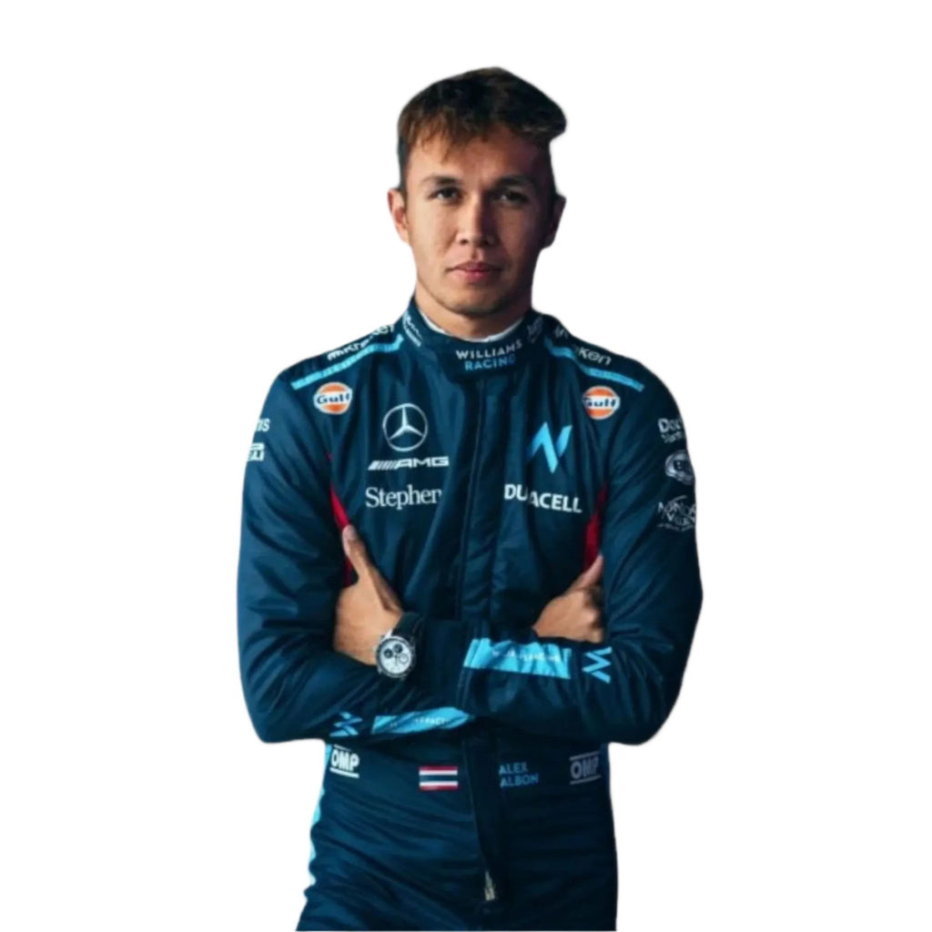 2023 Alex Albon Williams Racing F1 Race Suit - Speedxcrafts