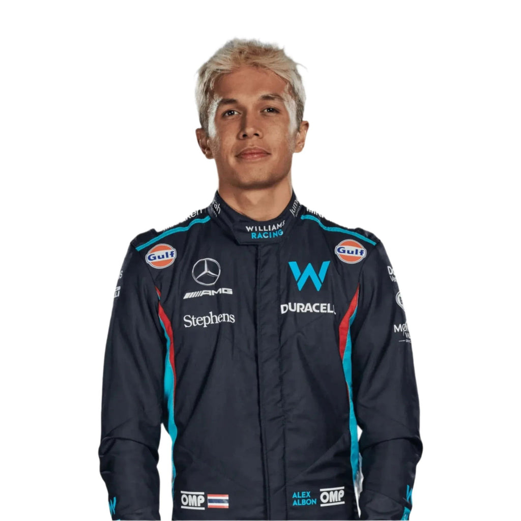 2023 Alex Albon Williams Racing F1 Race Suit - Speedxcrafts