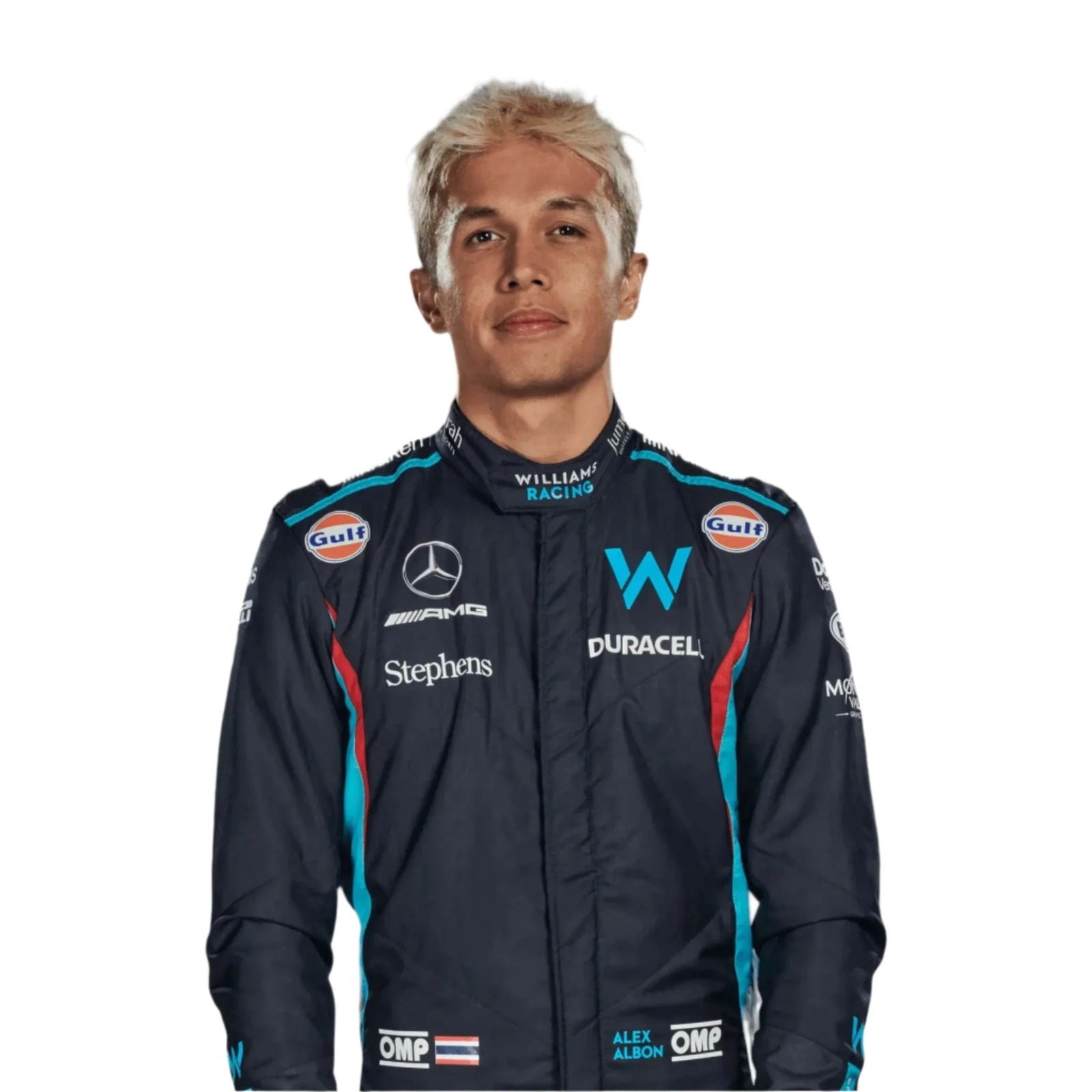 2023 Alex Albon Williams Racing F1 Race Suit - Speedxcrafts