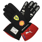 2023 Carlos Sainz Ferrari F1 Race Gloves - Speedxcrafts