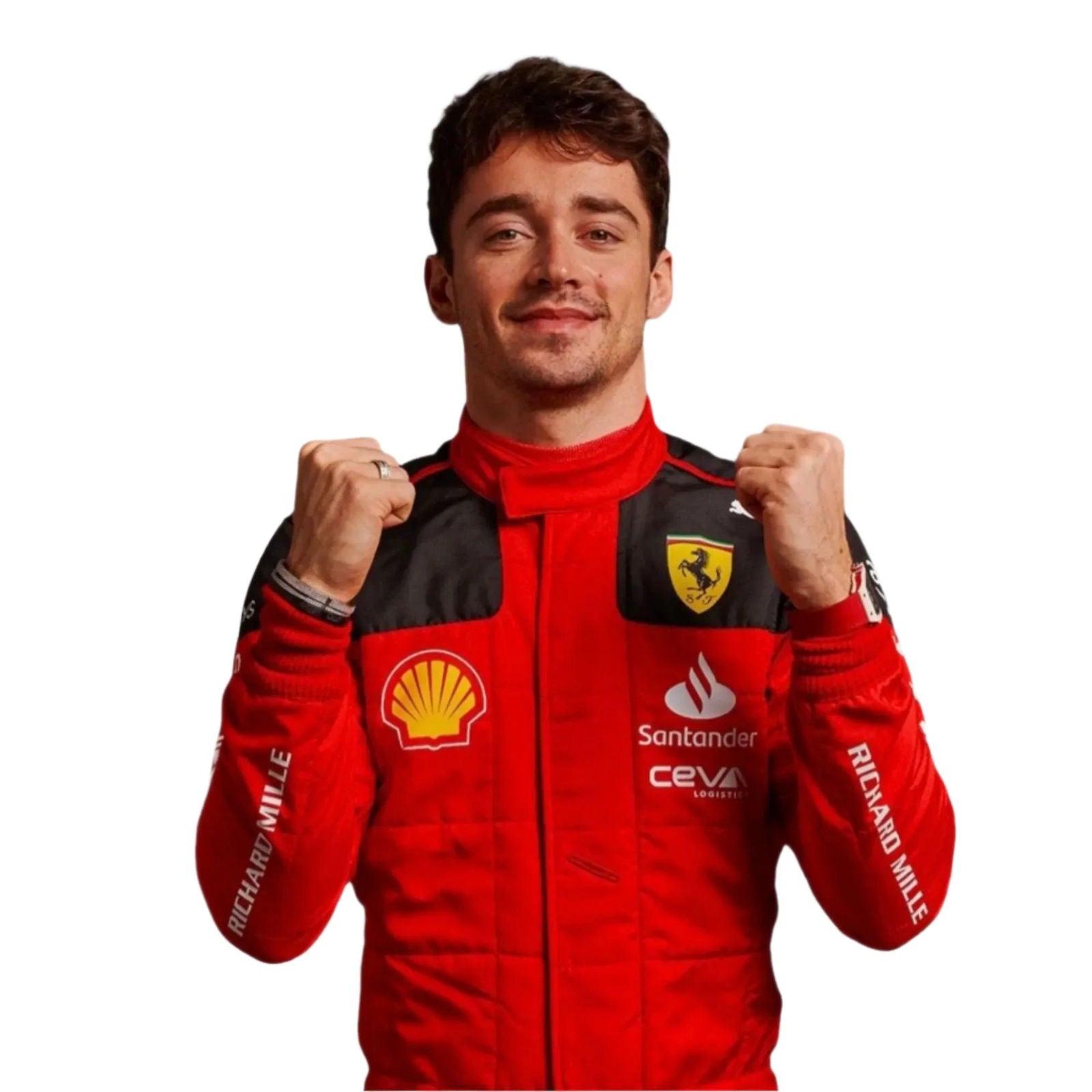 2023 Carlos Sainz Race Scuderia Ferrari F1 Race Suit - Speedxcrafts